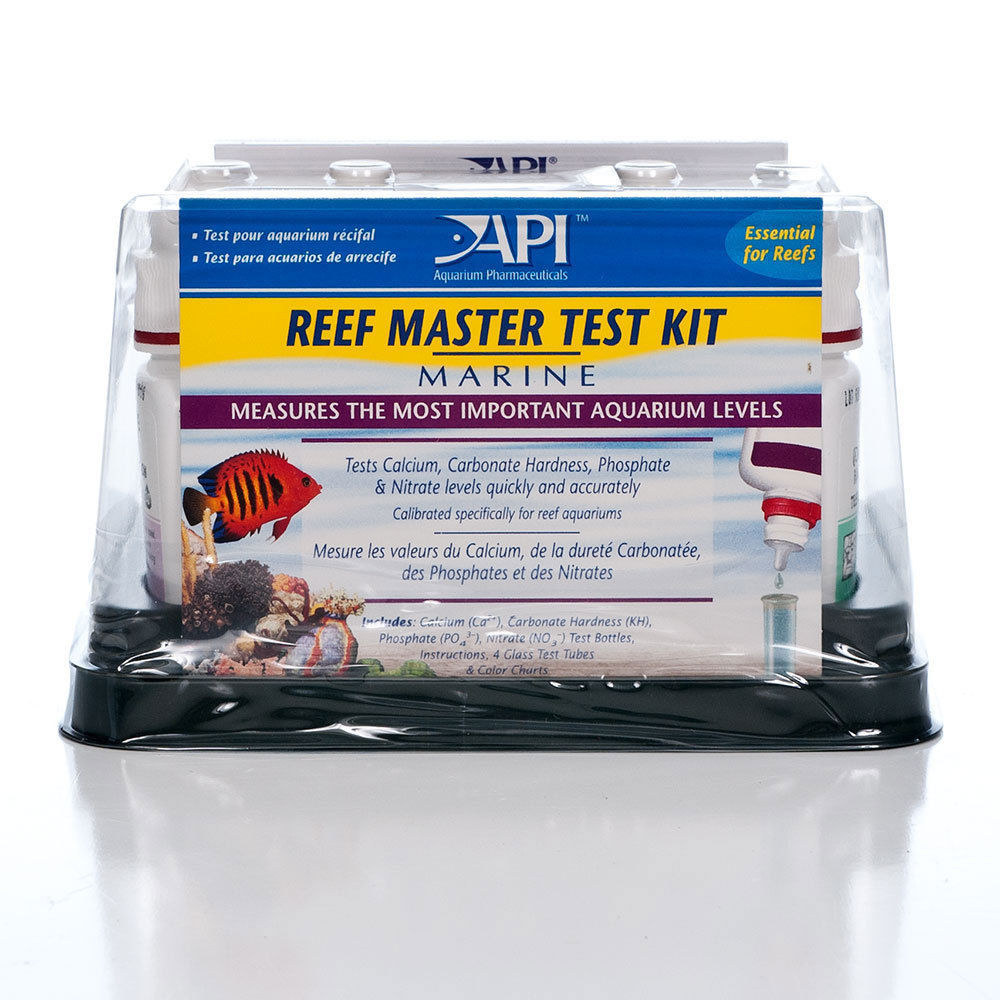 Kit de Pruebas API Saltwater Master para Acuarios Marinos